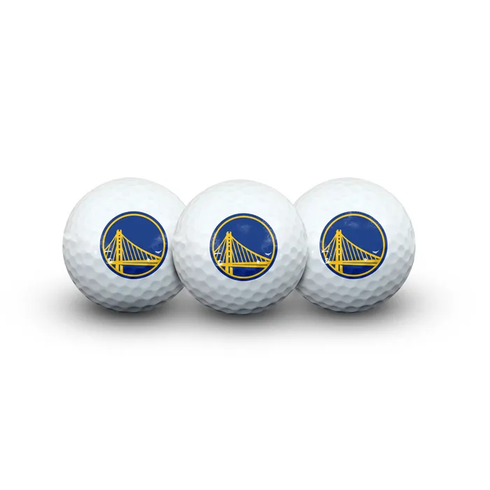Golden State Warriors Golf Balls 3 Pack