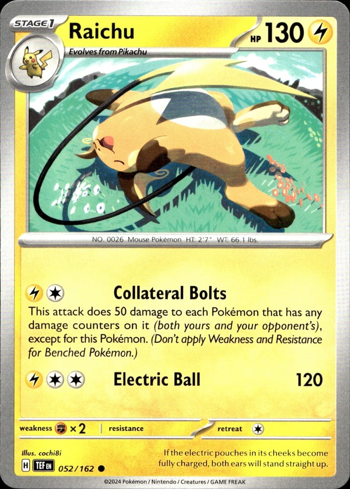 Raichu - SV05 52/162