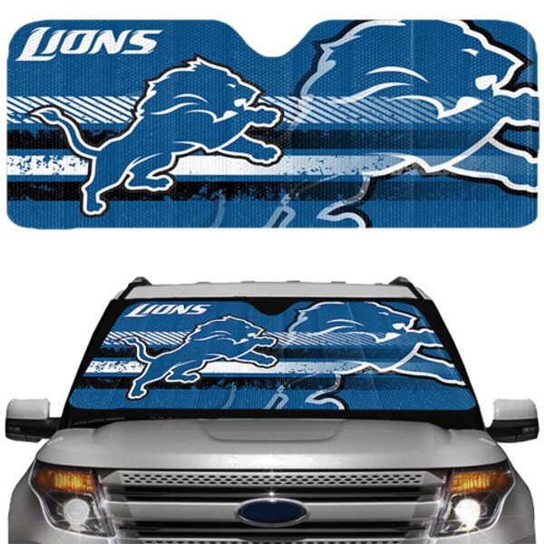 Detroit Lions Auto Sun Shade 59x27"