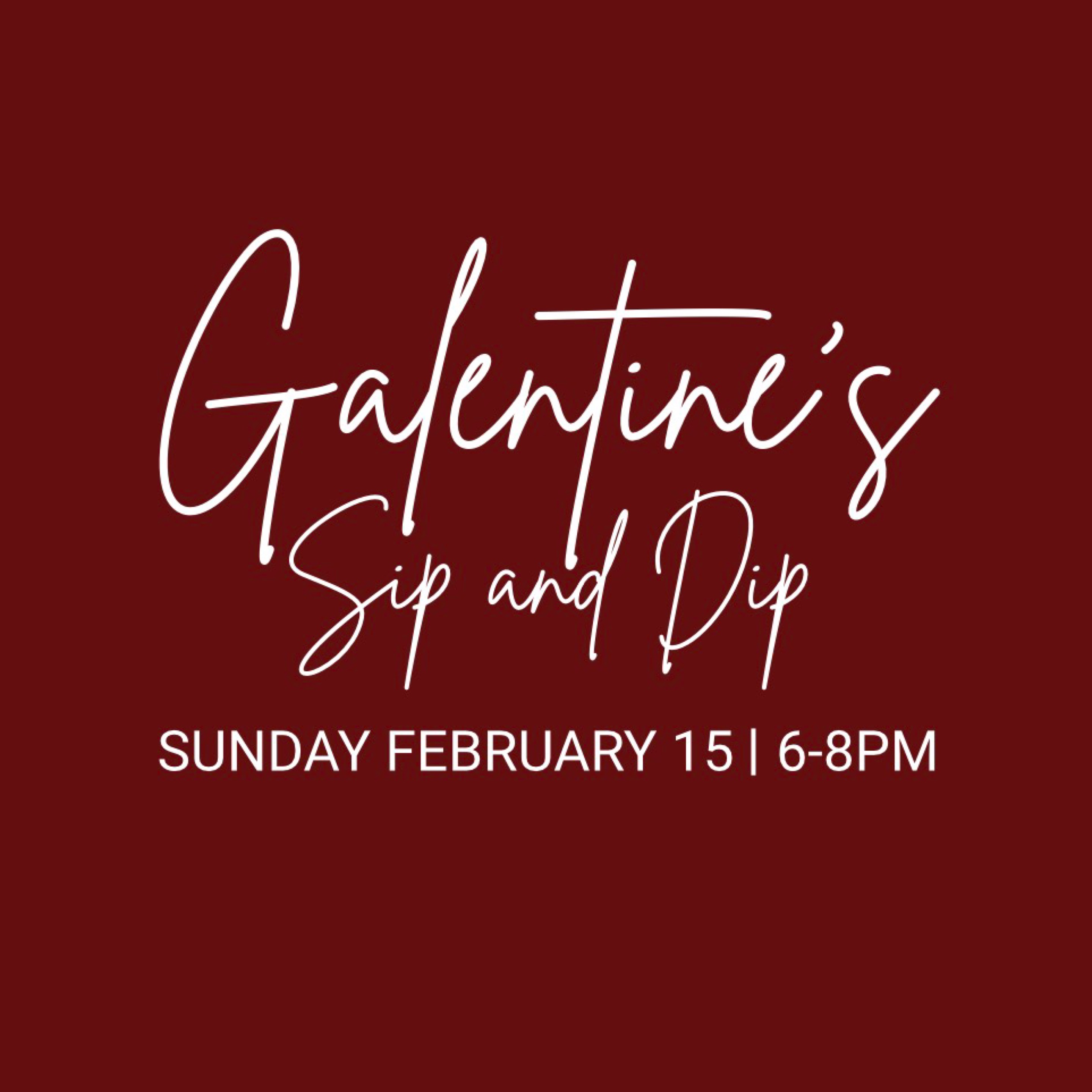 Galentine’s Fondue Dinner