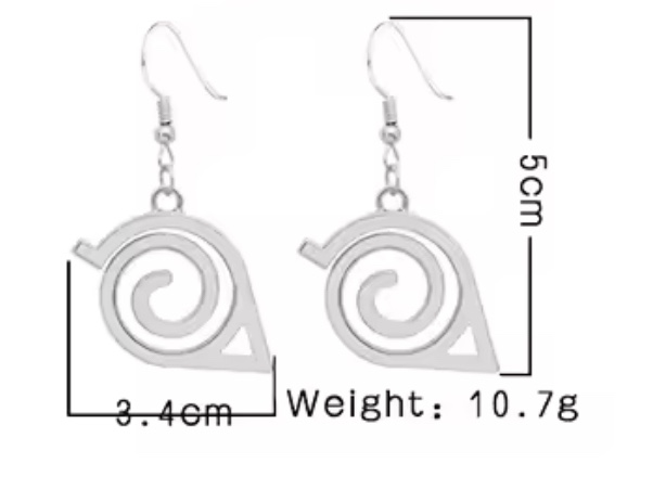Earrings: Anime Naruto Inspired, image 2