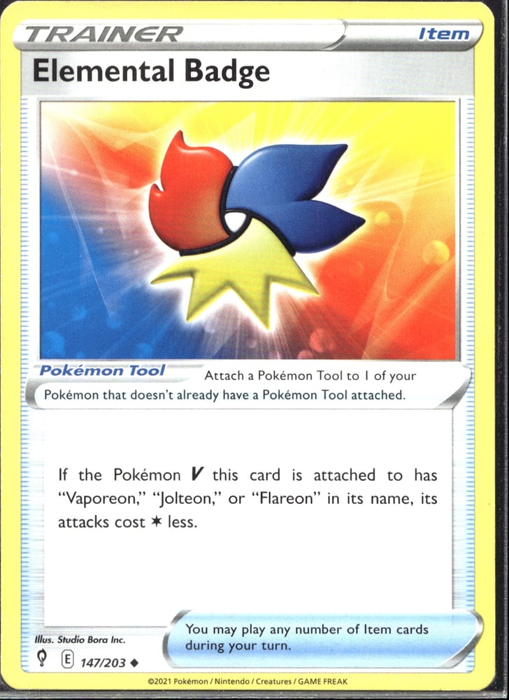 Elemental Badge - SWSH7 147/203