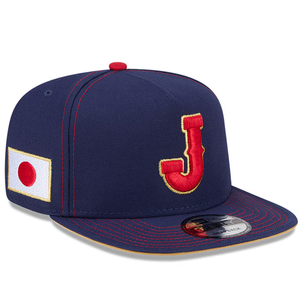 Japan Baseball New Era 9FIFTY World Baseball Classic A-Frame Snapback Hat