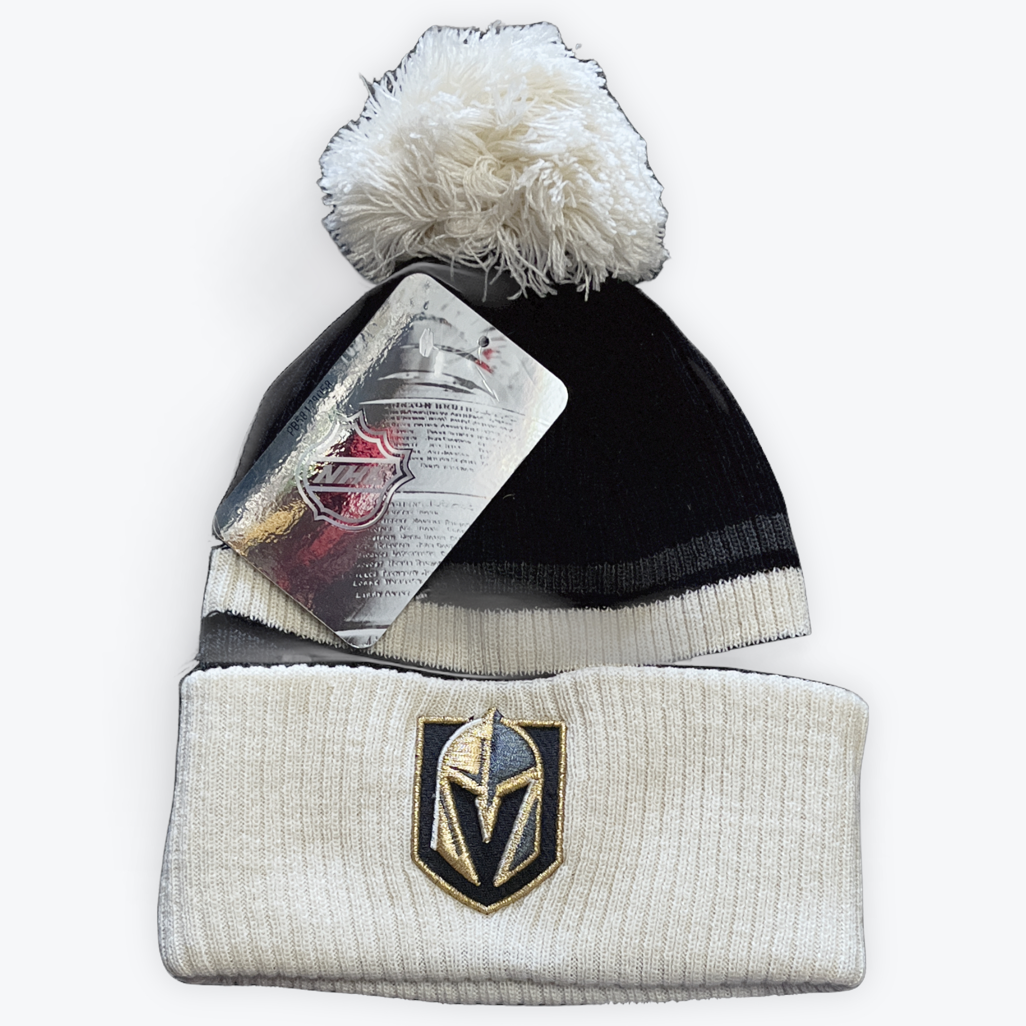 Vegas Golden Knights Cuffed Pom Beanie