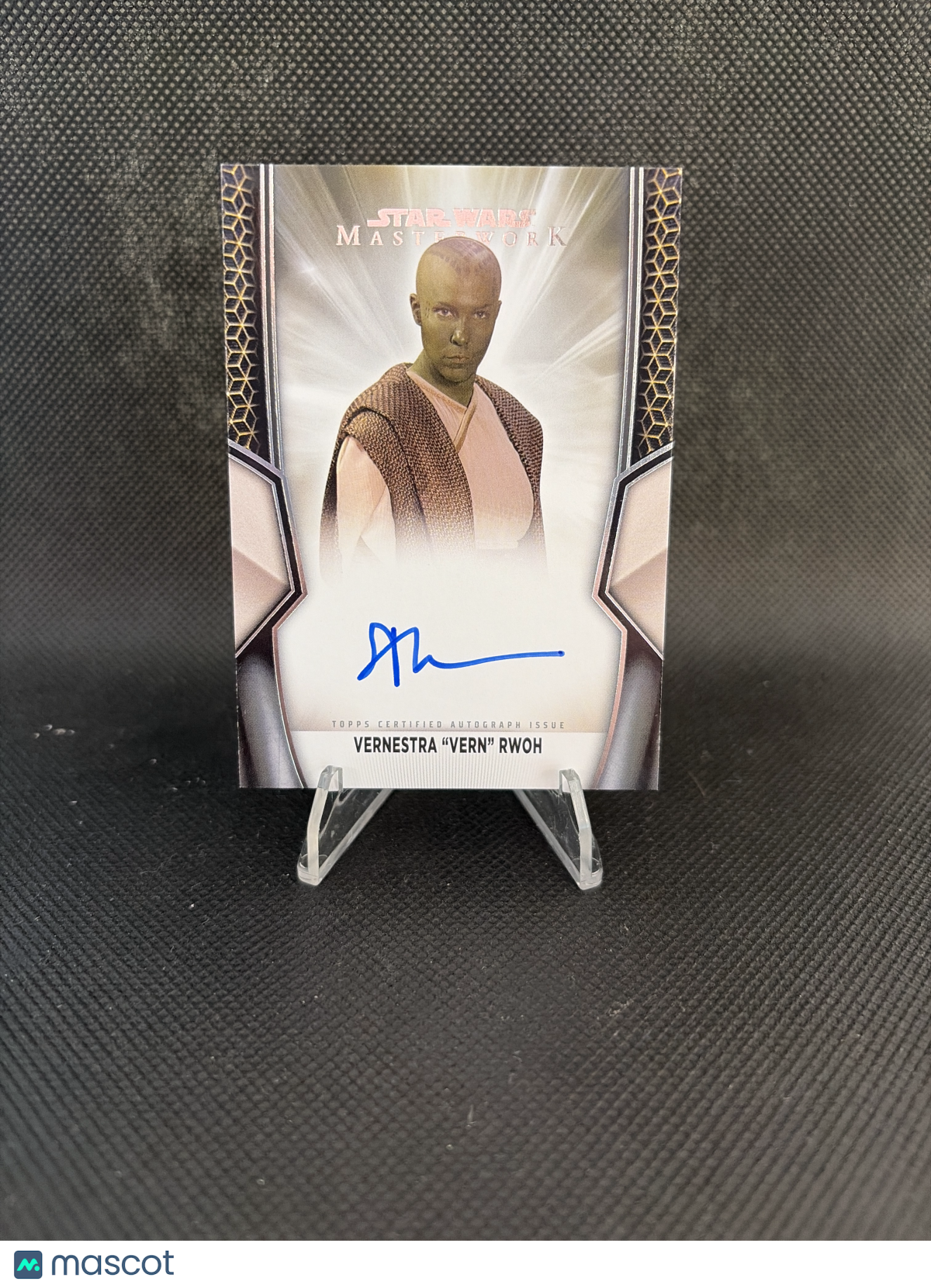 2025 Topps Star Wars Masterwork Rebecca Henderson (Vernestra Rwoh) Autograph