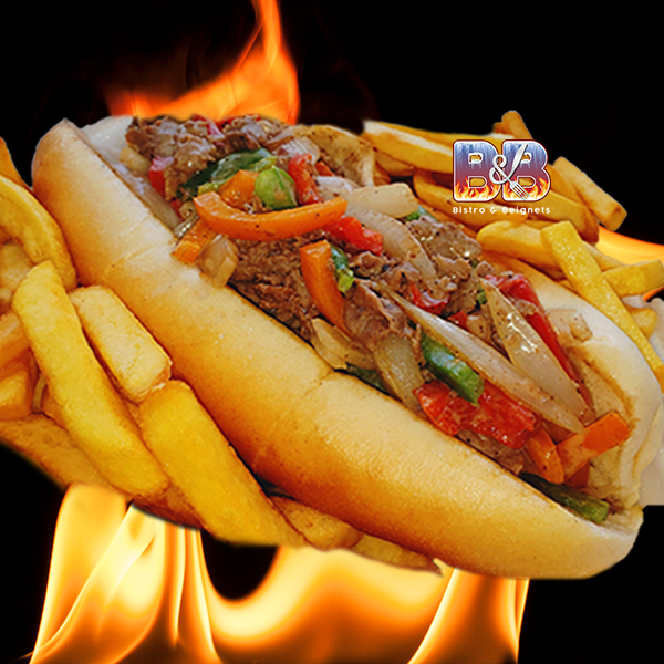 PHILLY CHEESESTEAK & FRIES