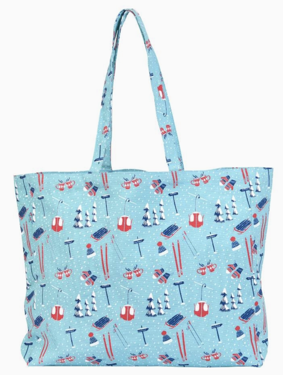 Ski Vacation Tote Bag