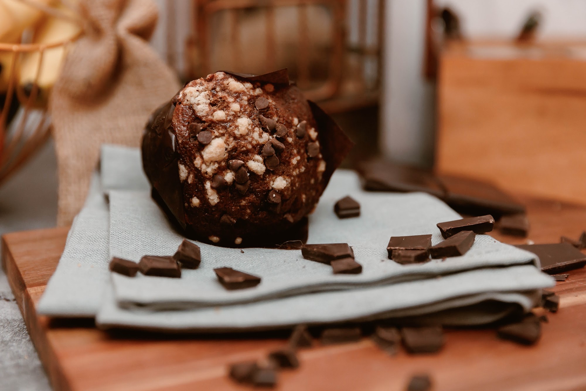 Chocolate Banana Muffin