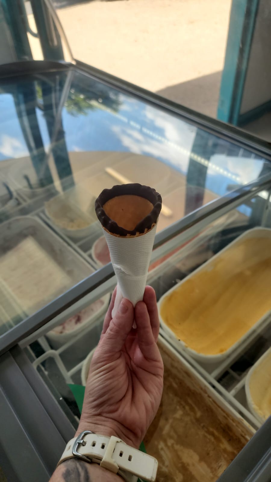 Decorated Waffle Cone