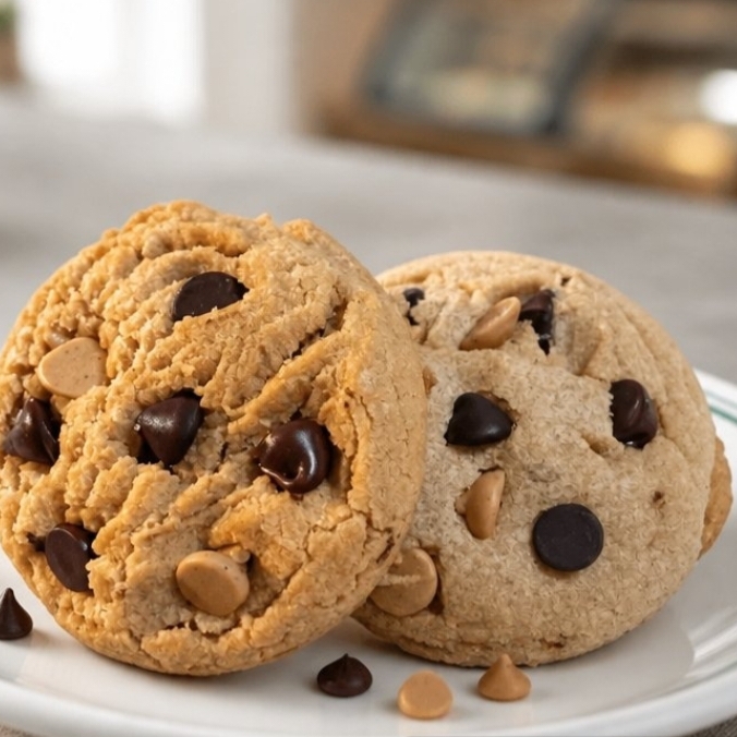 Photo of Chocolate and Peanut Butter Chip Cookie