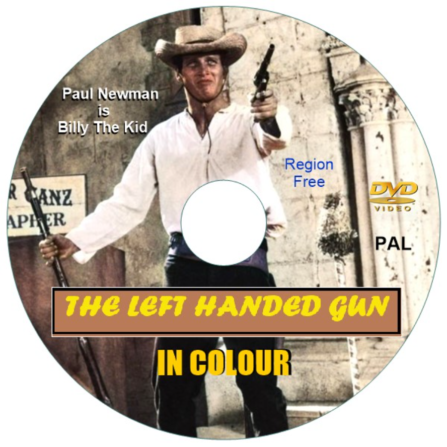 The Left Handed Gun (1958) in Color. DVD