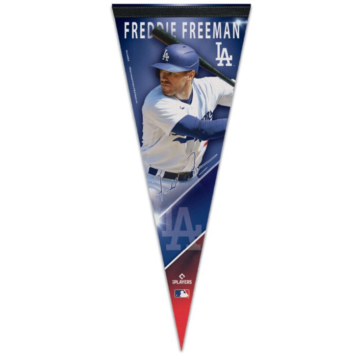 Los Angeles Dodgers Freddie Freeman Premium Pennant 12x30"