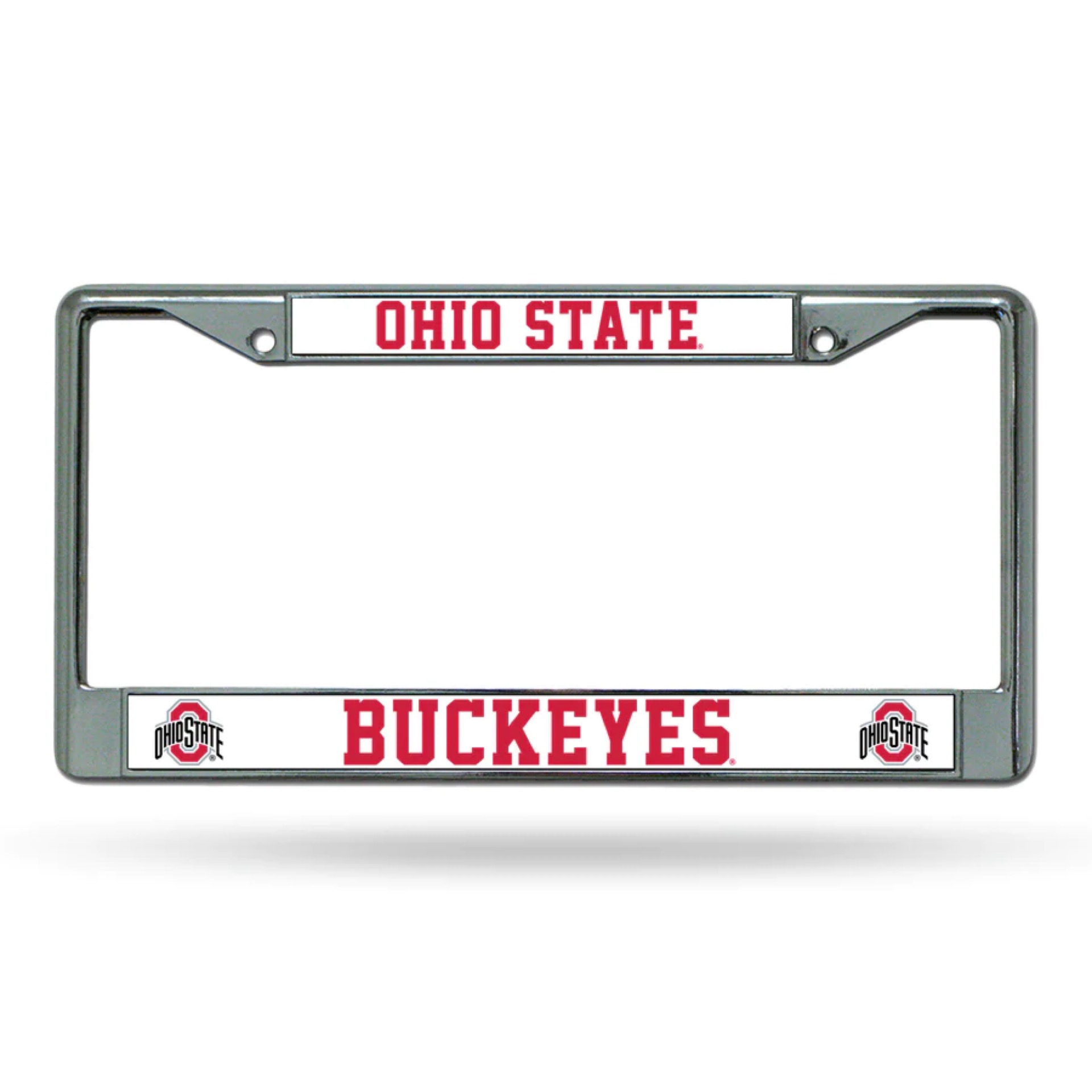 Ohio State Buckeyes Chrome License Plate Frame