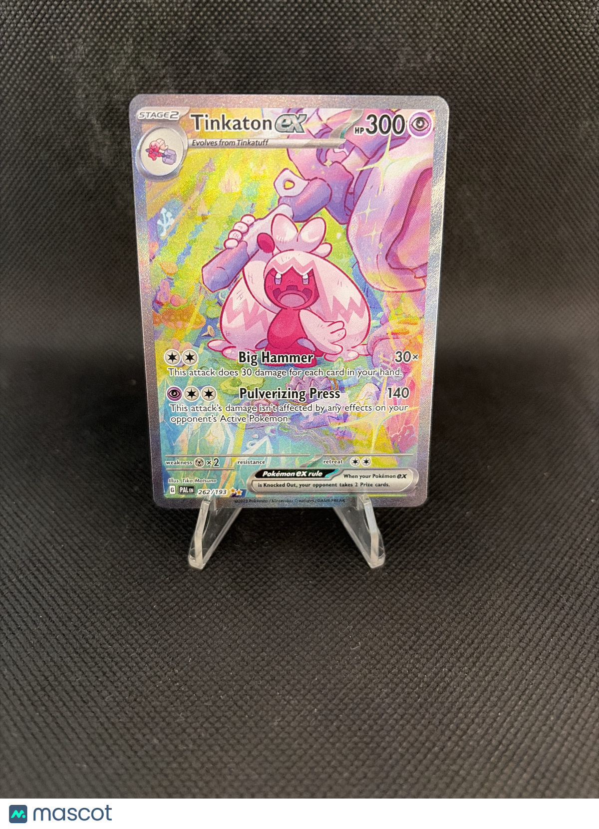 2023 Paldea Evolved Tinkaton EX 262/193