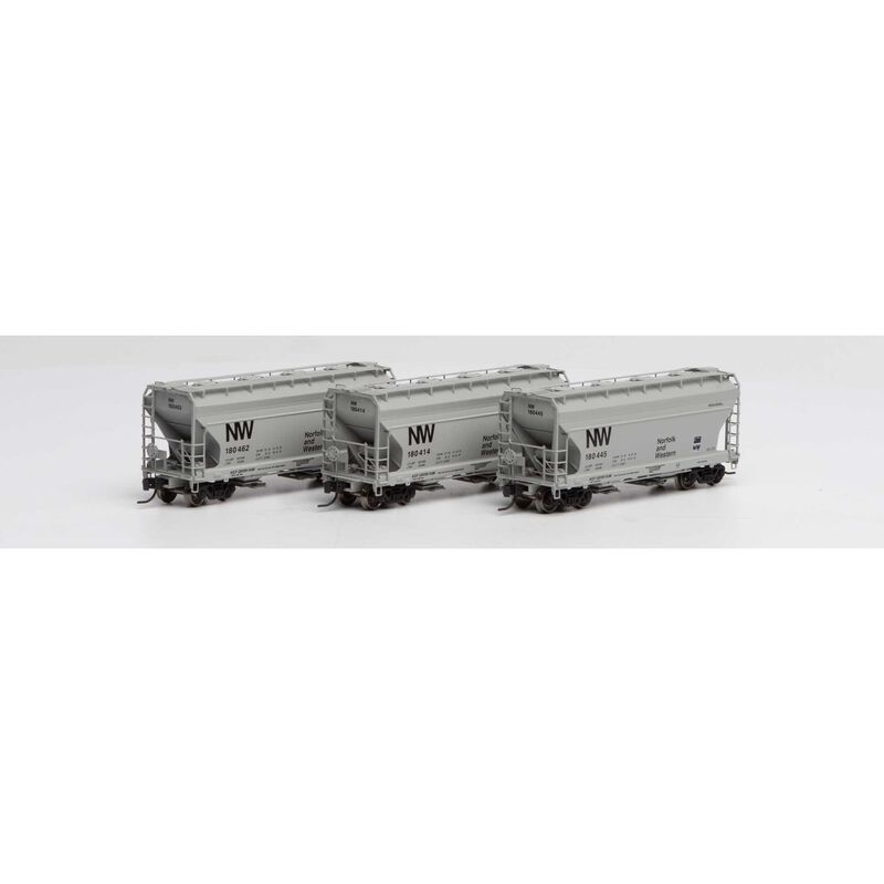 N ACF 2970 Covered Hopper N&W.