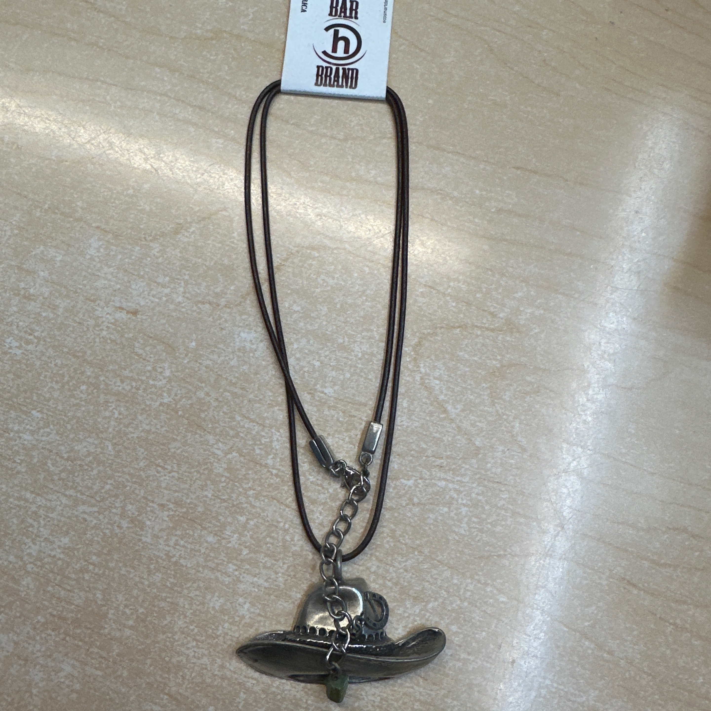 Cowboy Hat Necklace