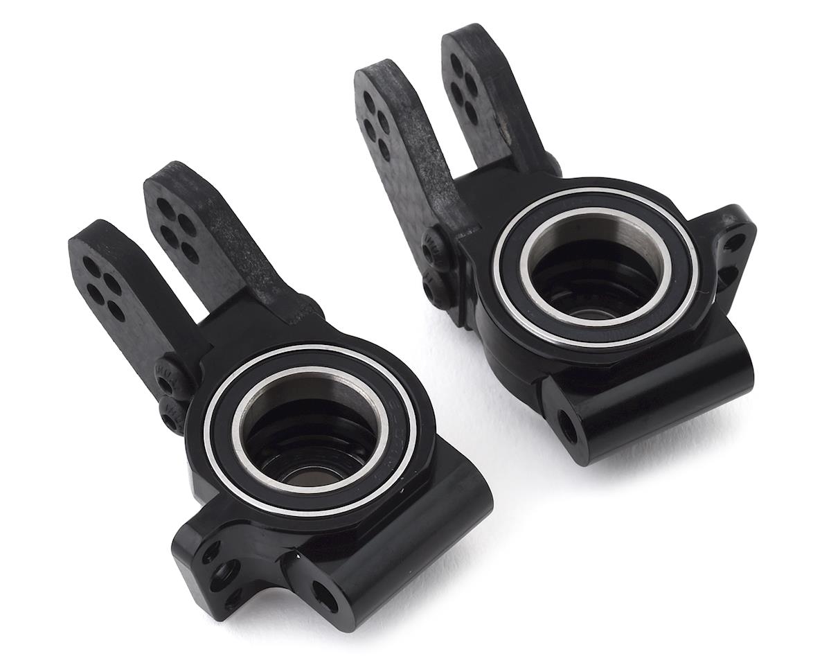 Aluminum Rear Hubs Hd Bearings Black W-4R4(10)