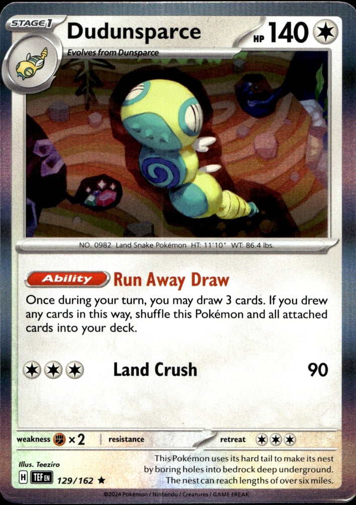 Dudunsparce - SV05 129/162