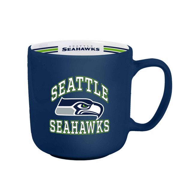 Seattle Seahawks Team Stripe Design Coffee Mug 15oz