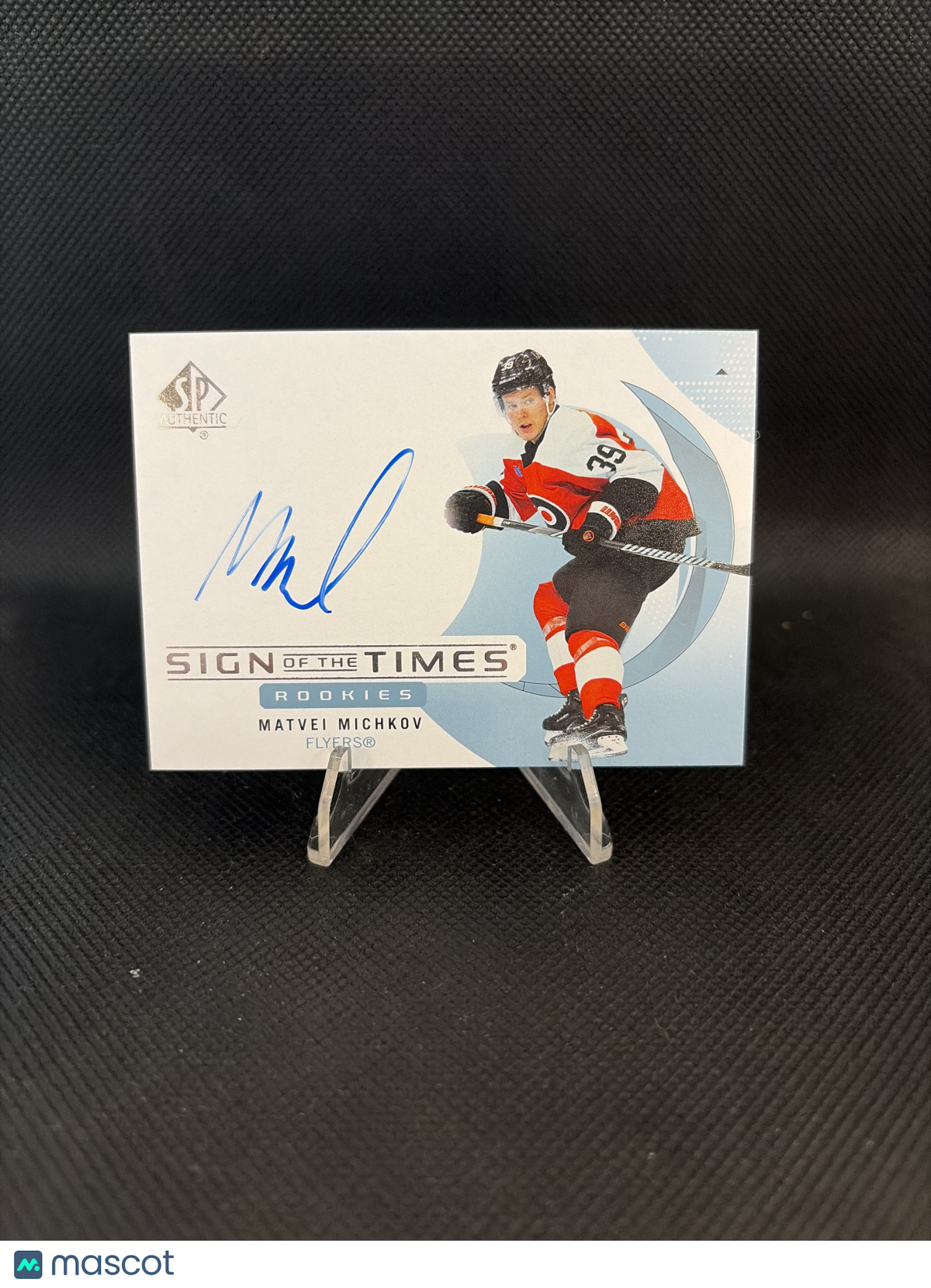 2024 Upper Deck SP Authentic Sign of the Times Rookies Matvei Michkov RC Auto