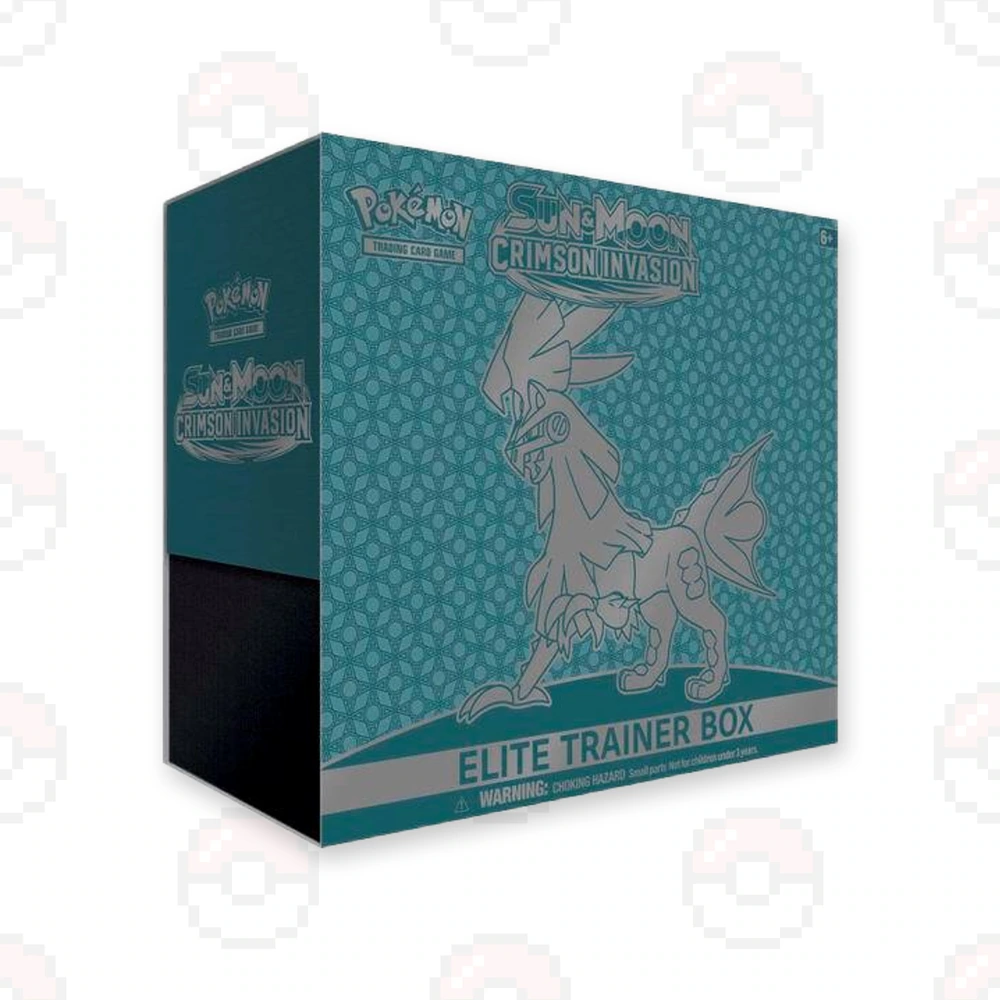 Sun And Moon Crimson Invasion Elite Trainer Box