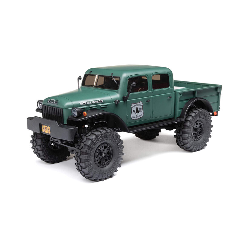 SCX24 40'S 4 Door Power Wagon Green AXI00007T2