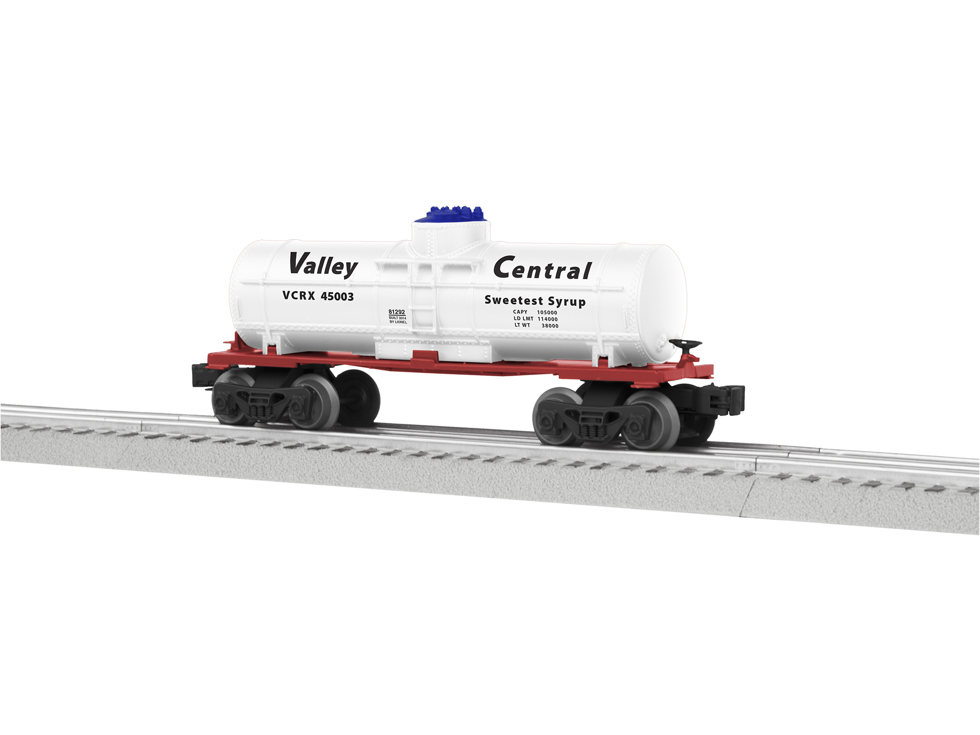 Lionel Valley Central Single Dome Tank Car 681292 O Scale