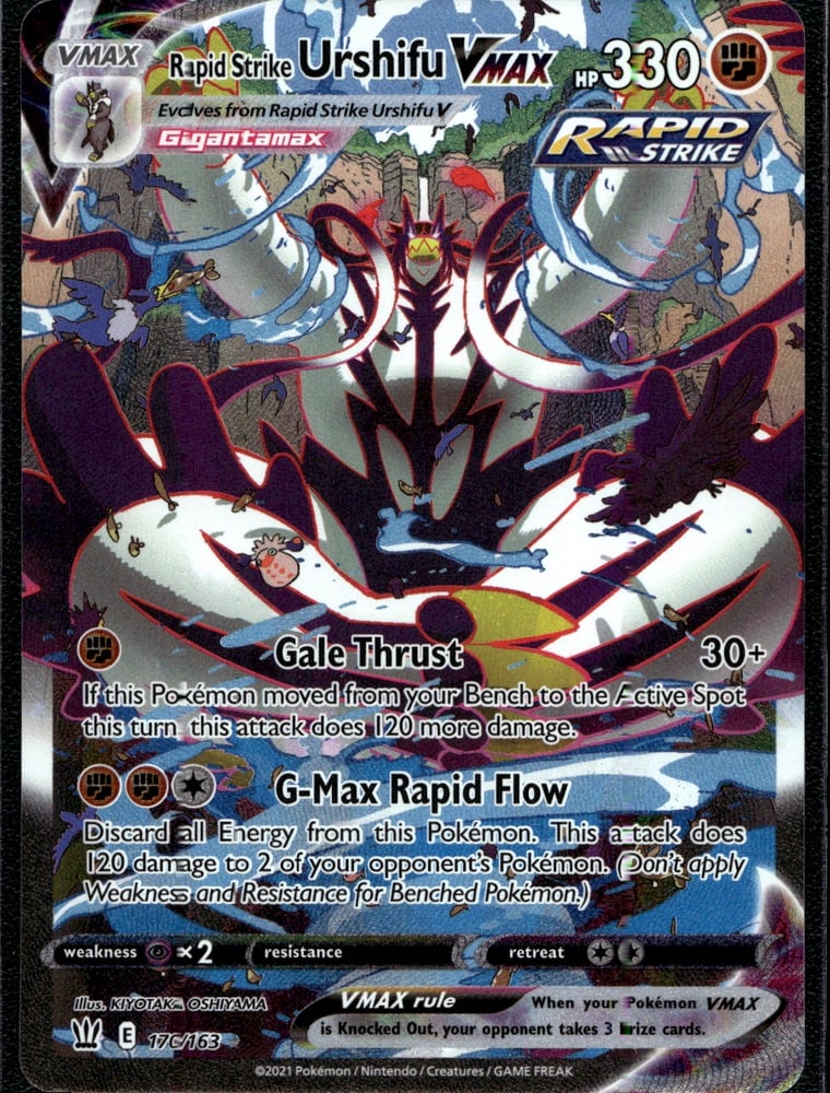 Rapid Strike Urshifu VMAX - SWSH5 170/163