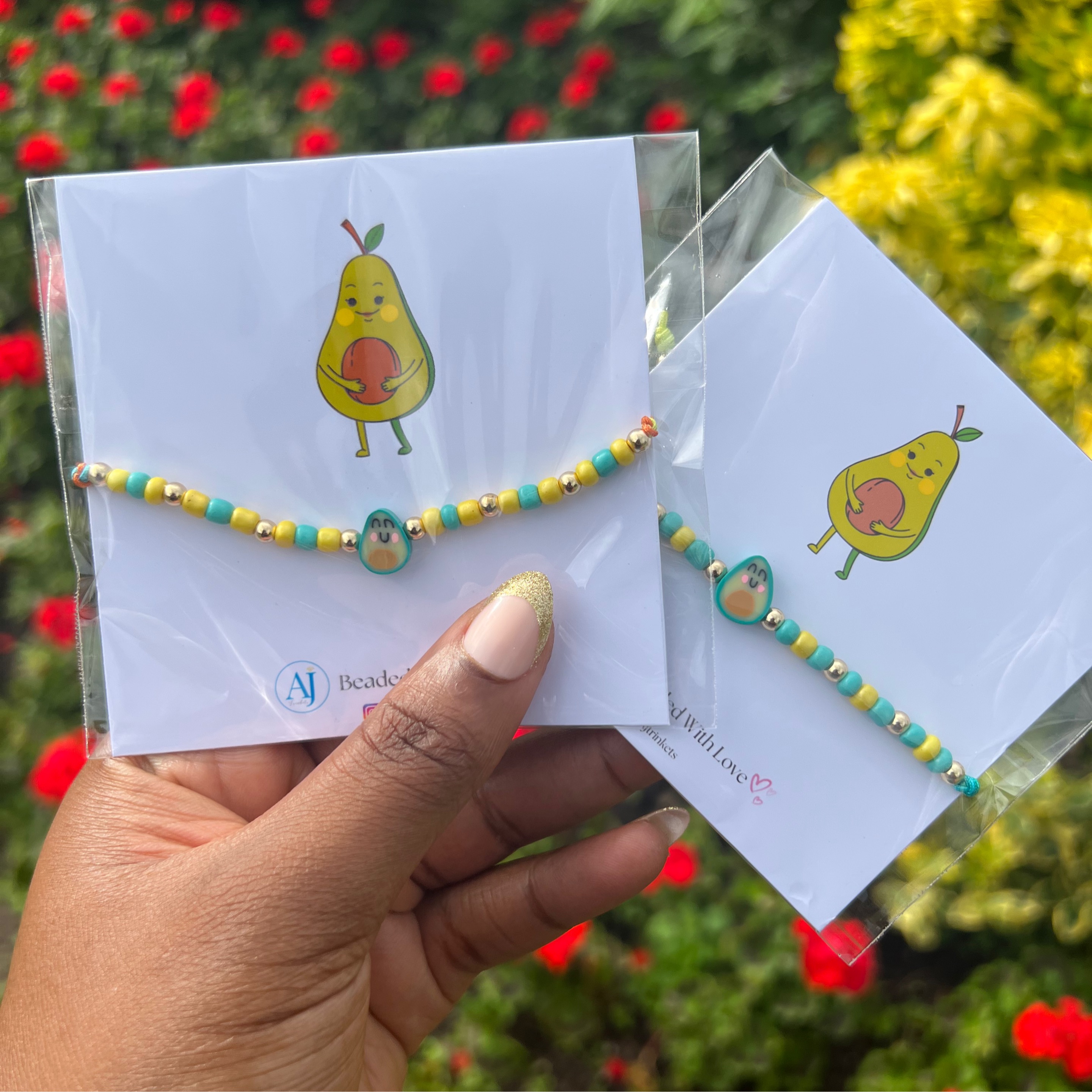 Avocado Adjustable Bracelet from AJ Trinkets