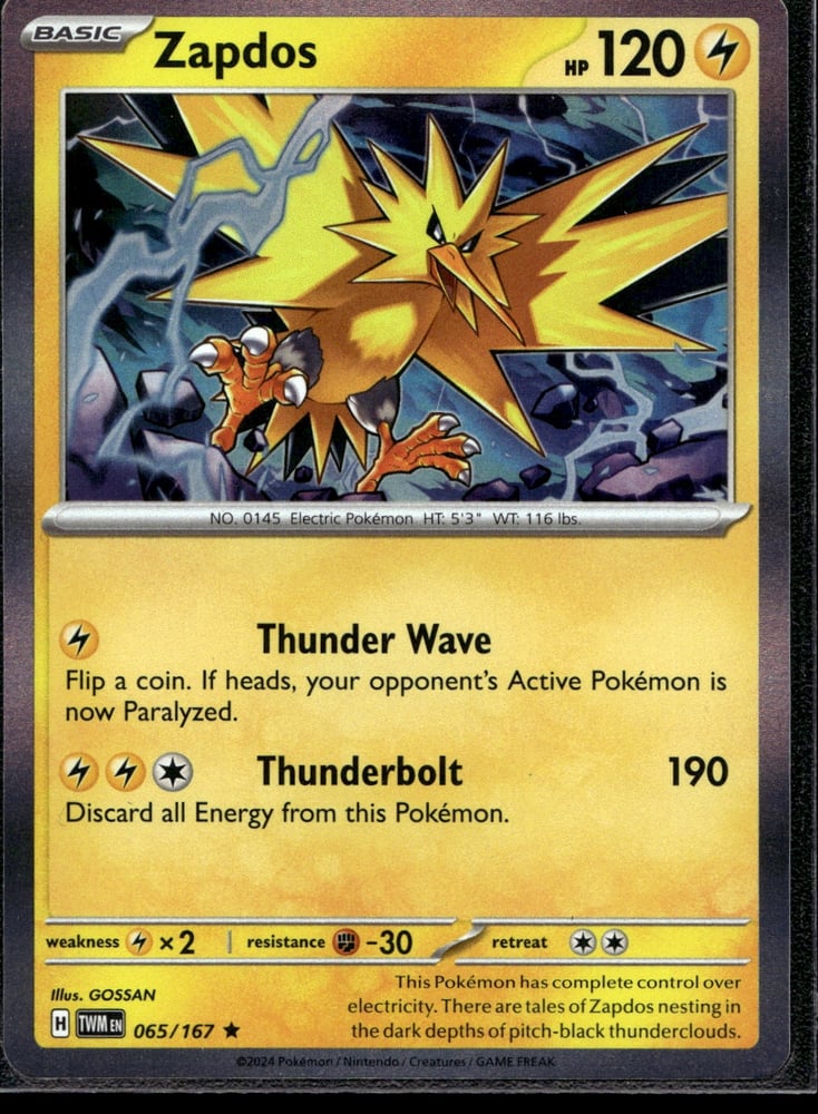 Zapdos - SV06 65/167
