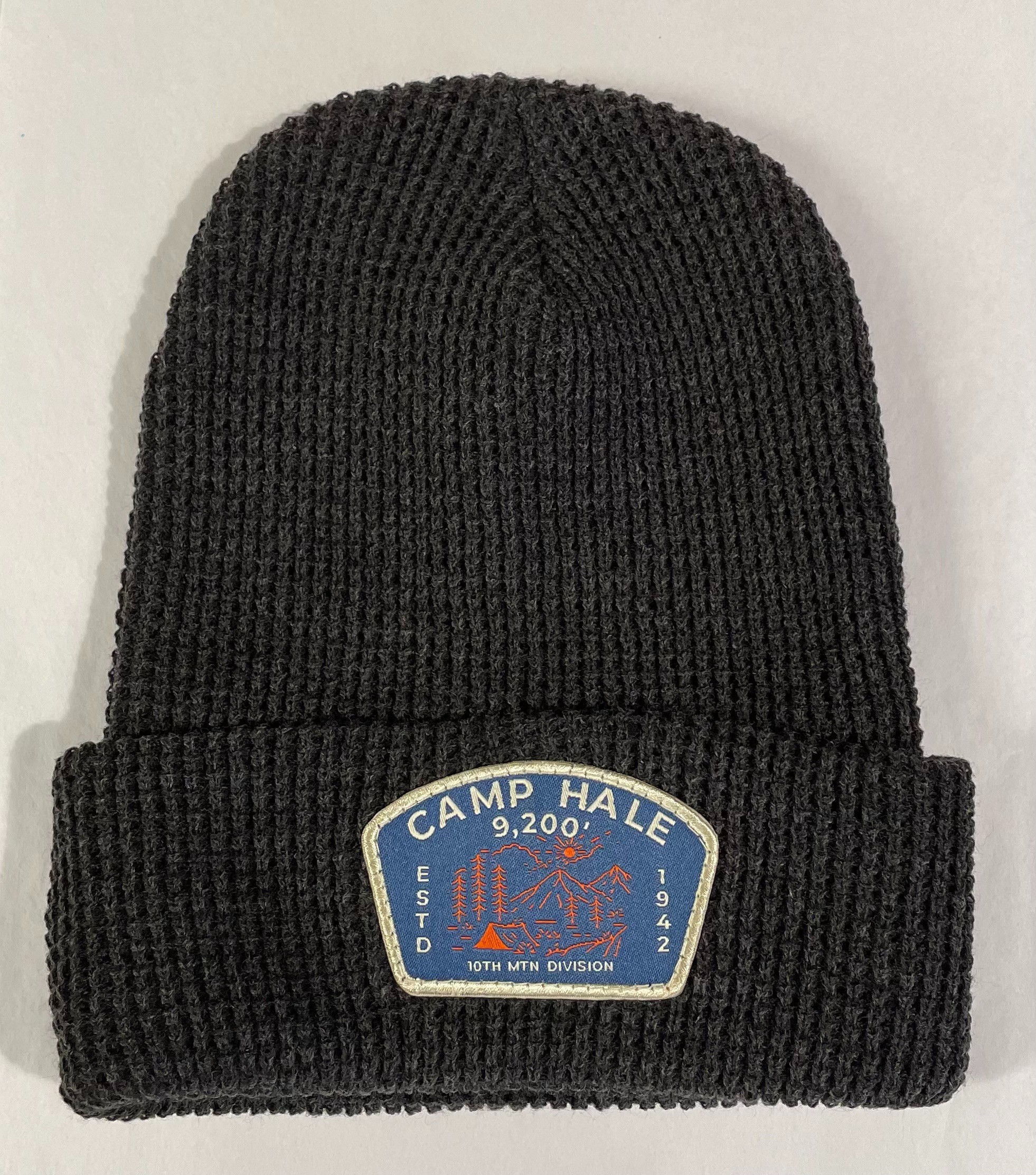 Camp Hale Charcoal Beanie
