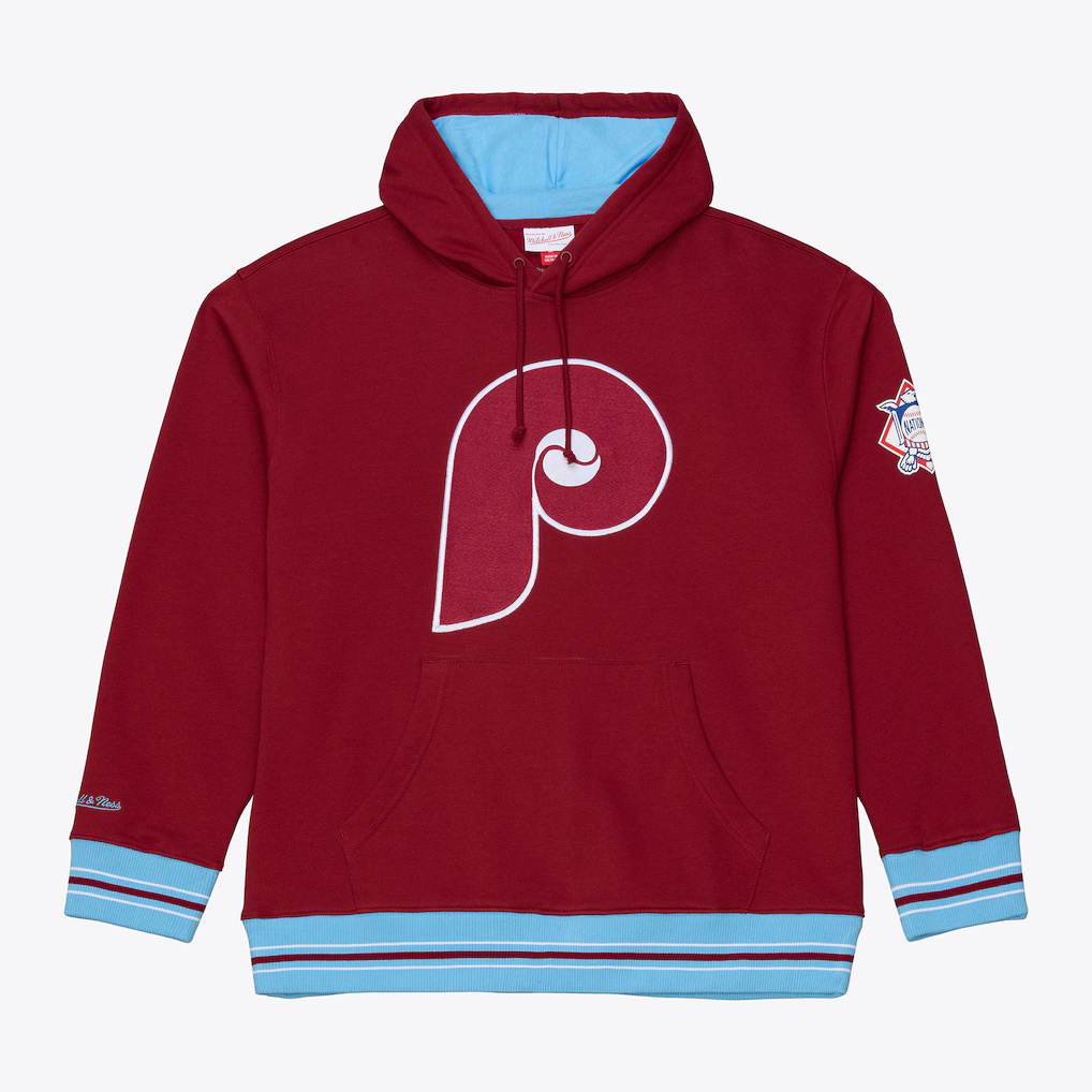 Philadelphia Phillies Playoff Win Mitchell and Ness Hooded Sweatshirt