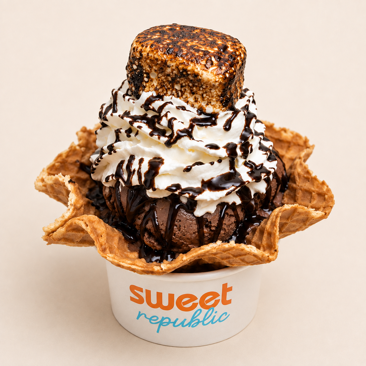 Campfire S'more Sundae