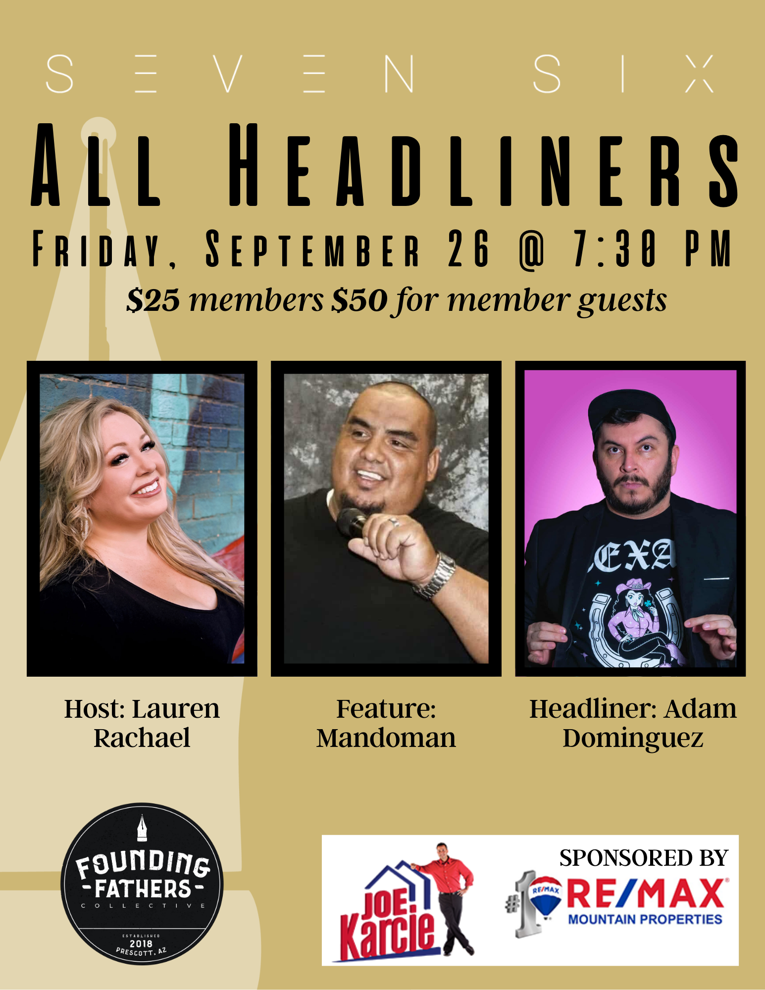 Comedy at Founding Fathers