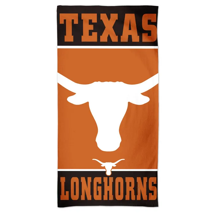 Texas Longhorns Beach Towel