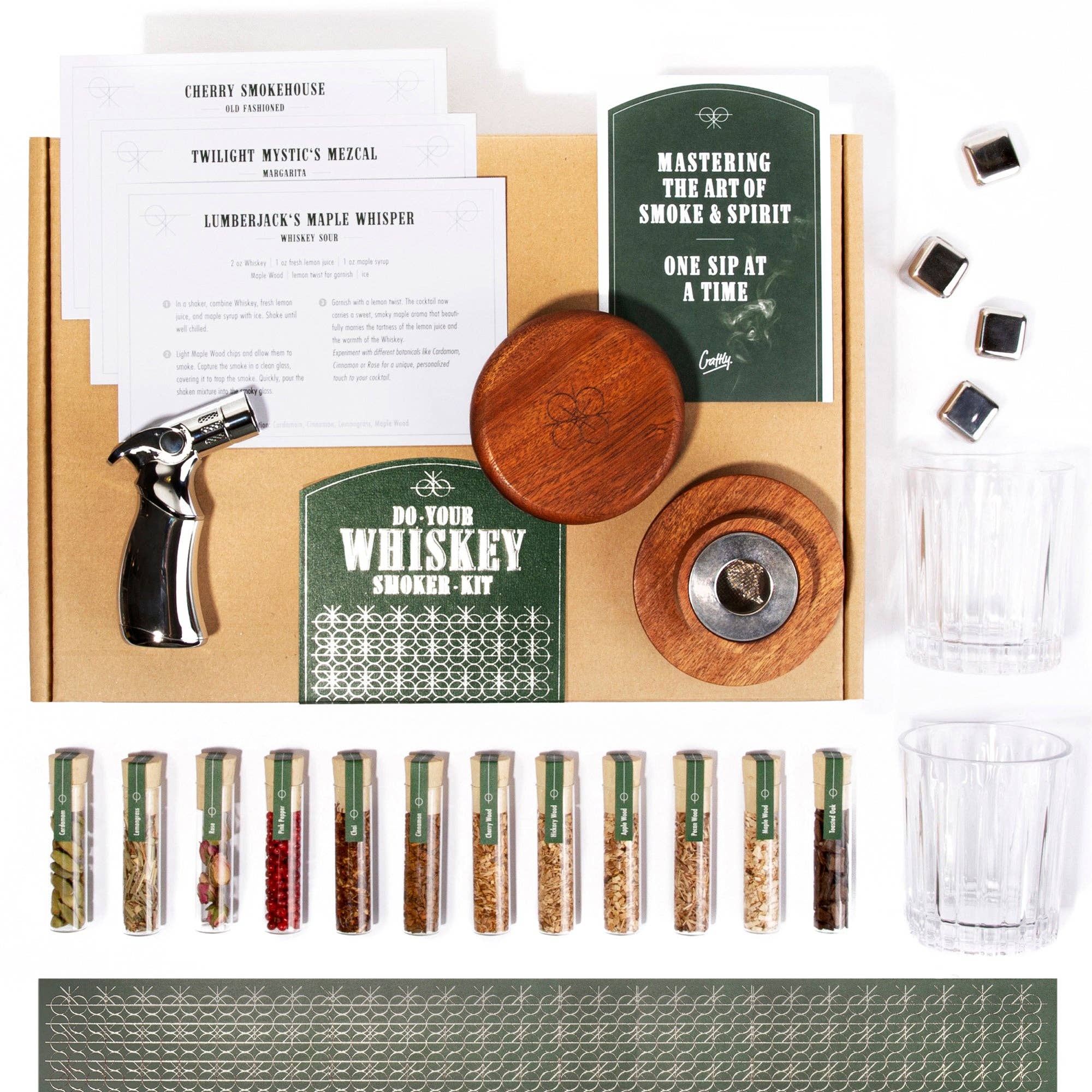 Craftly - Whiskey Smoker Kit