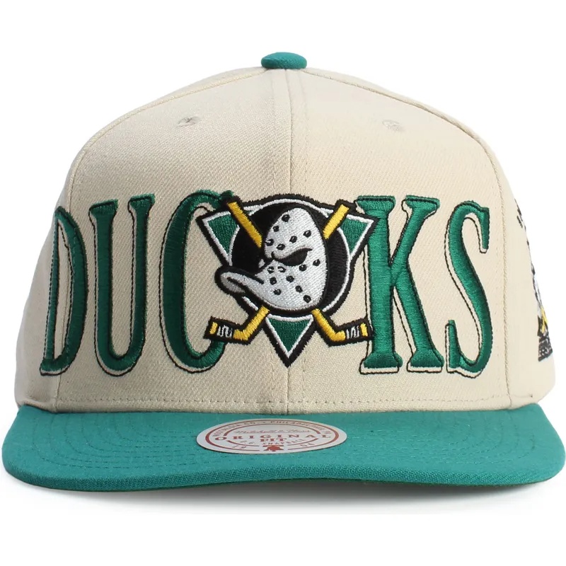 Anaheim Ducks Across the Board Mitchell and Ness Snapback Hat