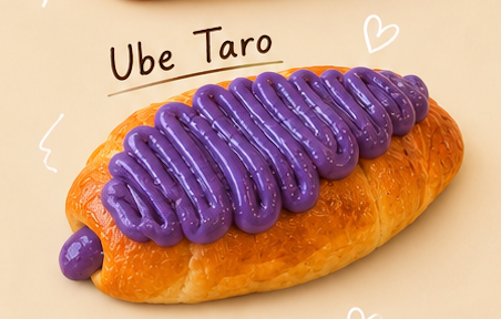 Ube Taro SeaSalt Roll