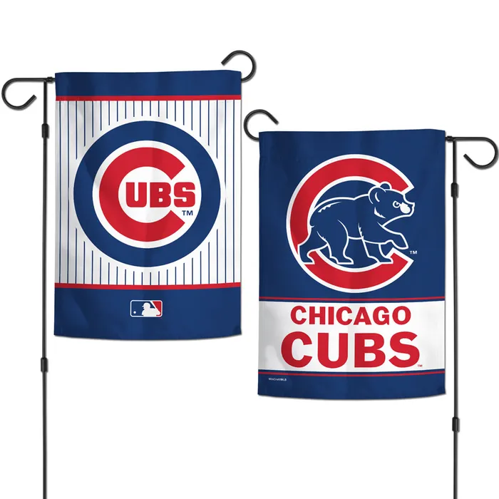Chicago Cubs 2-Sided Garden Flag 12.5x18"