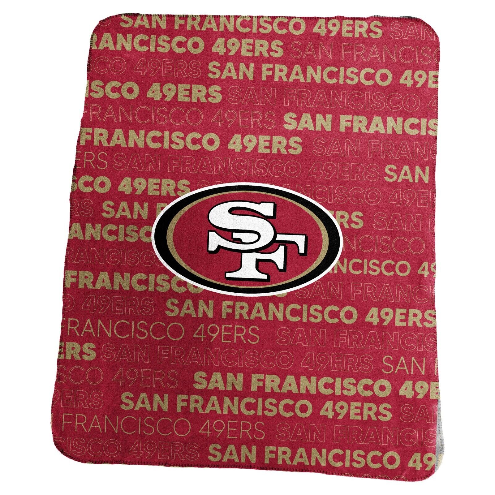 San Francisco 49ers Logo Brands Classic Fleece Blanket - 50x60"