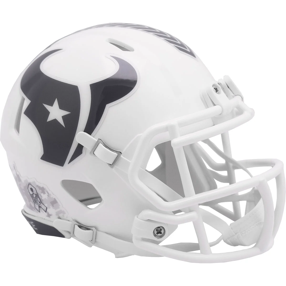 Houston Texans 2024 Riddell Salute to Service Speed Mini Helmet