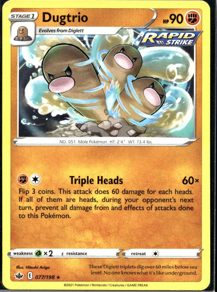 Dugtrio - SWSH6 77/198