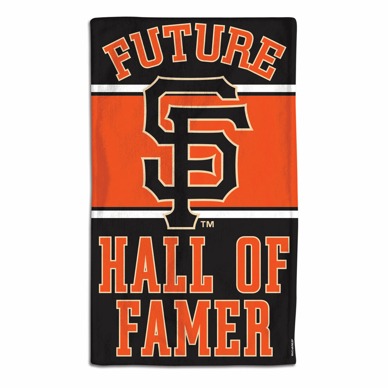 San Francisco Giants Baby Burp Cloth 10x17"