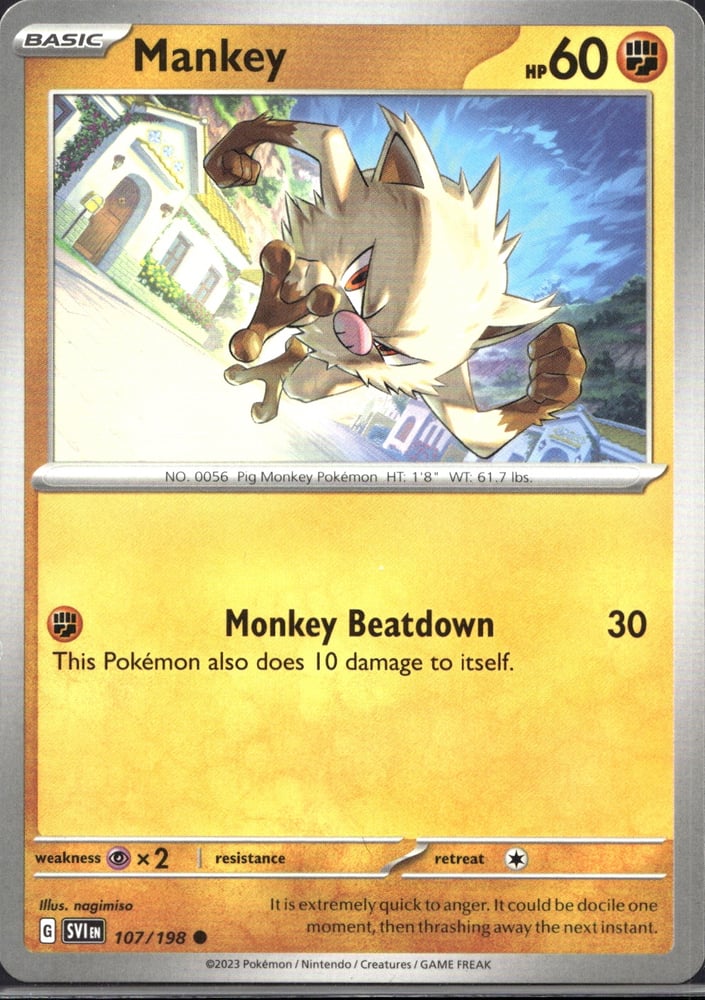 Mankey - SV01 107/198