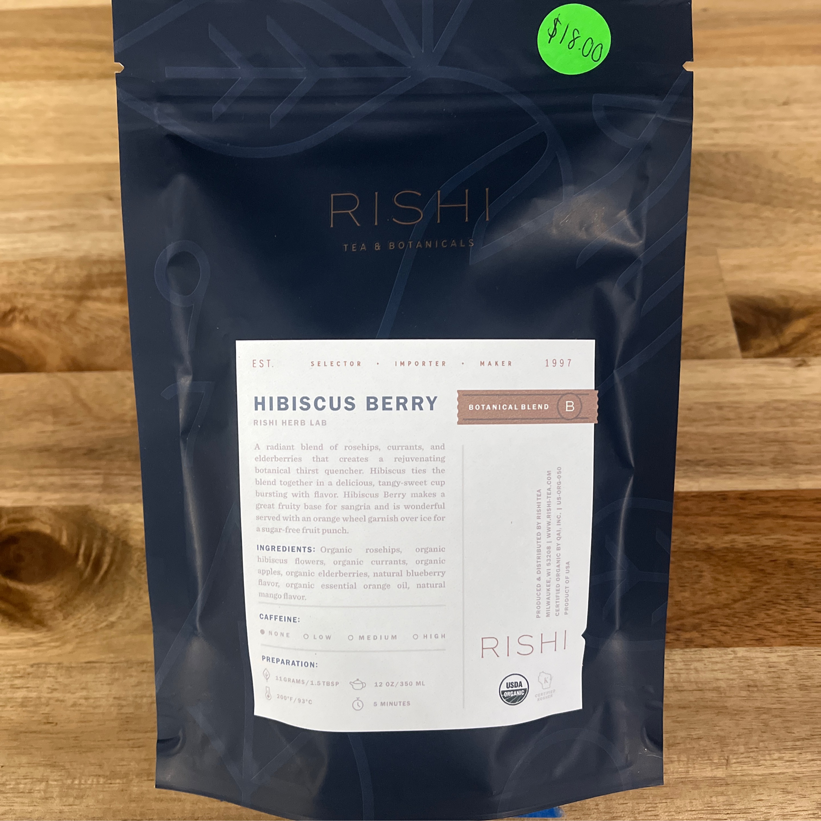 Hibiscus Berry Tea Retail 4oz