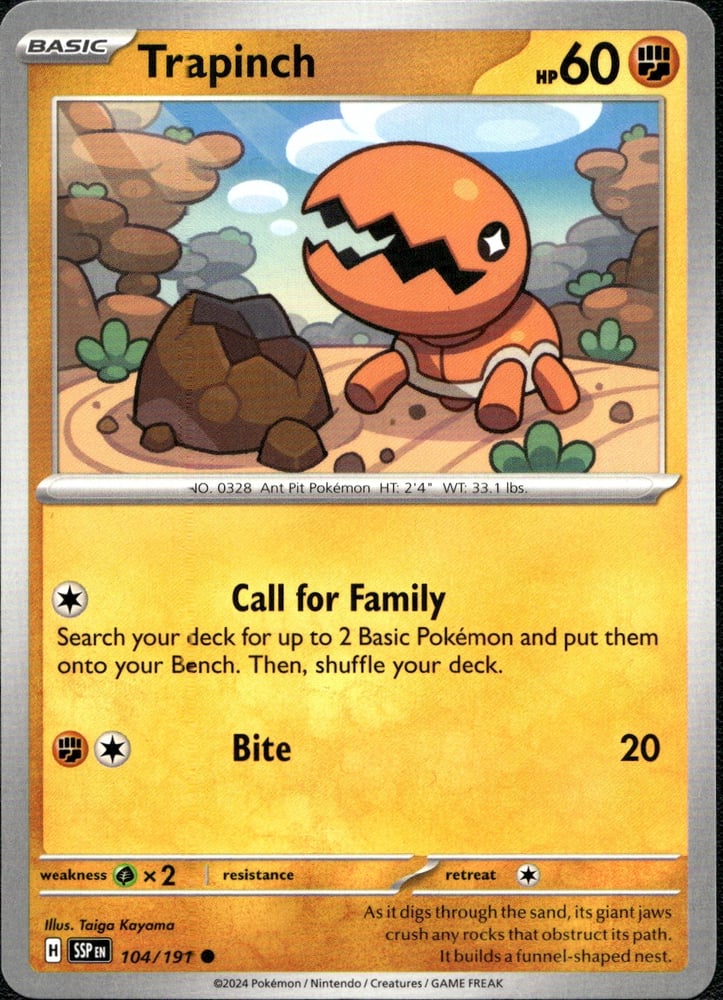 Trapinch - SV08 104/191