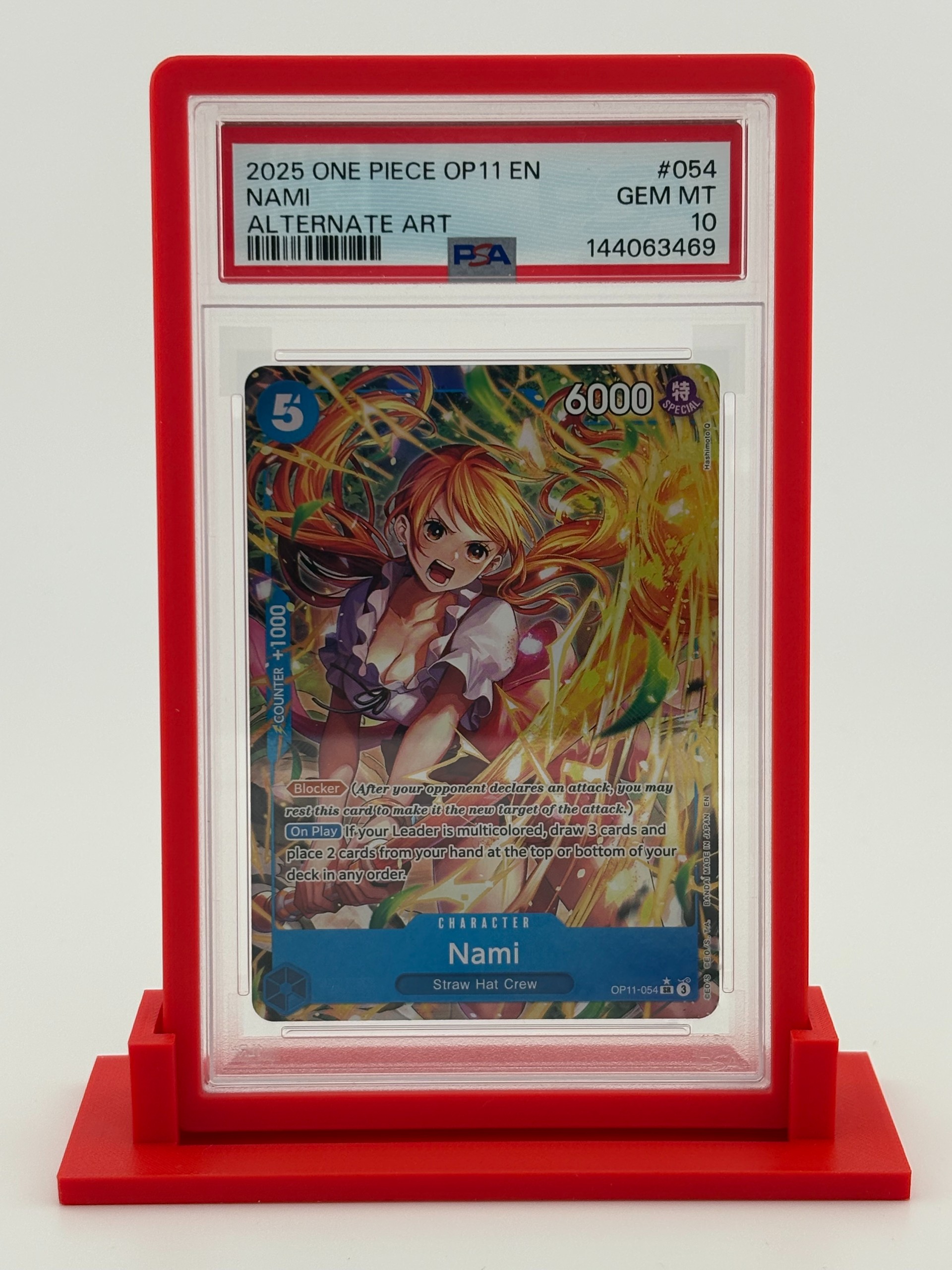 Nami (Alt Art) OP11-054 PSA 10