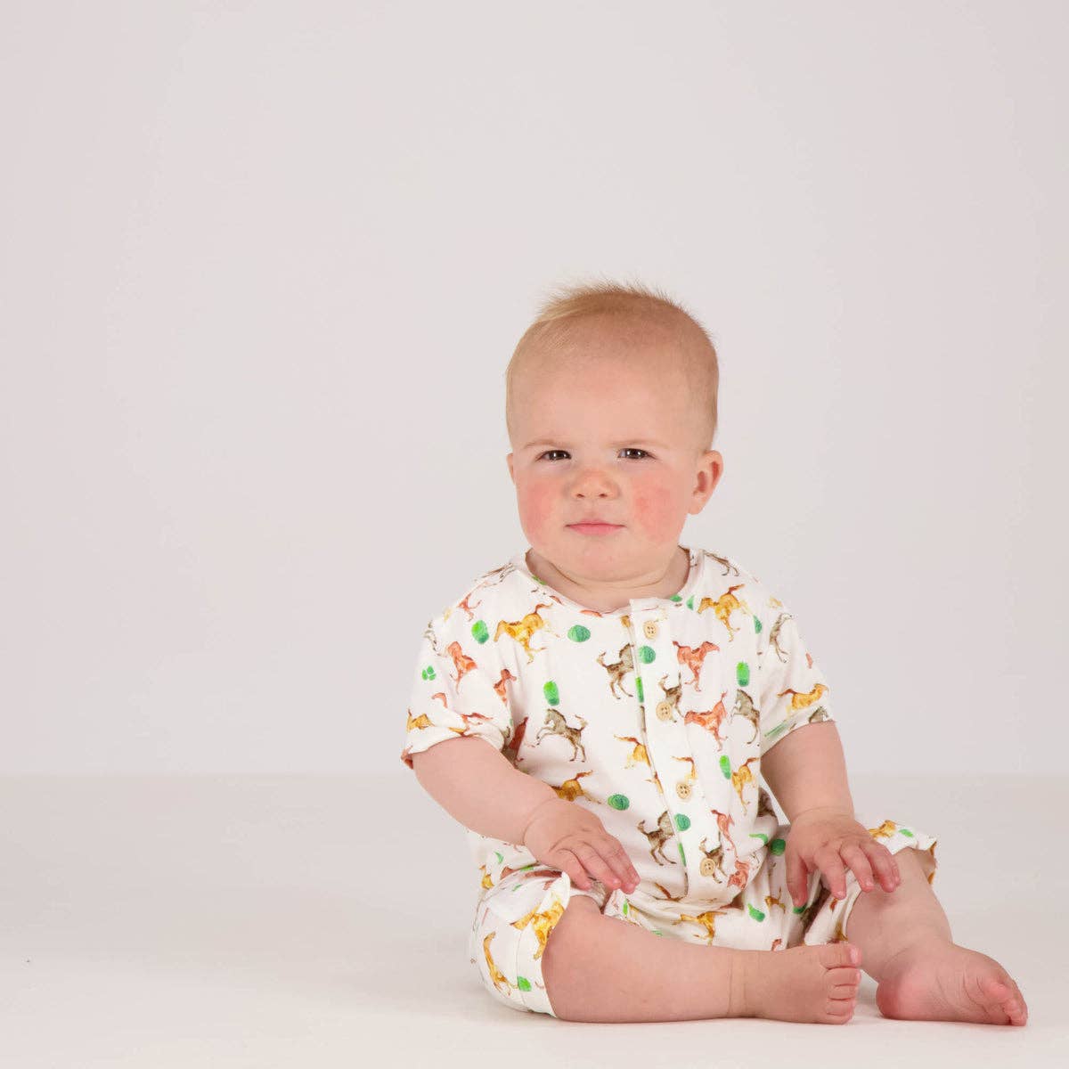Galloping Horses Romper