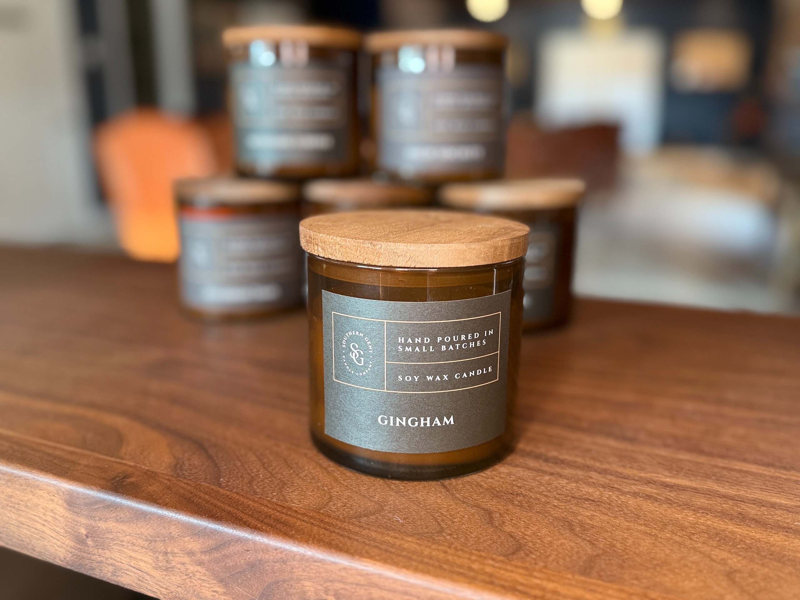 Southern  - Gingham Candle
