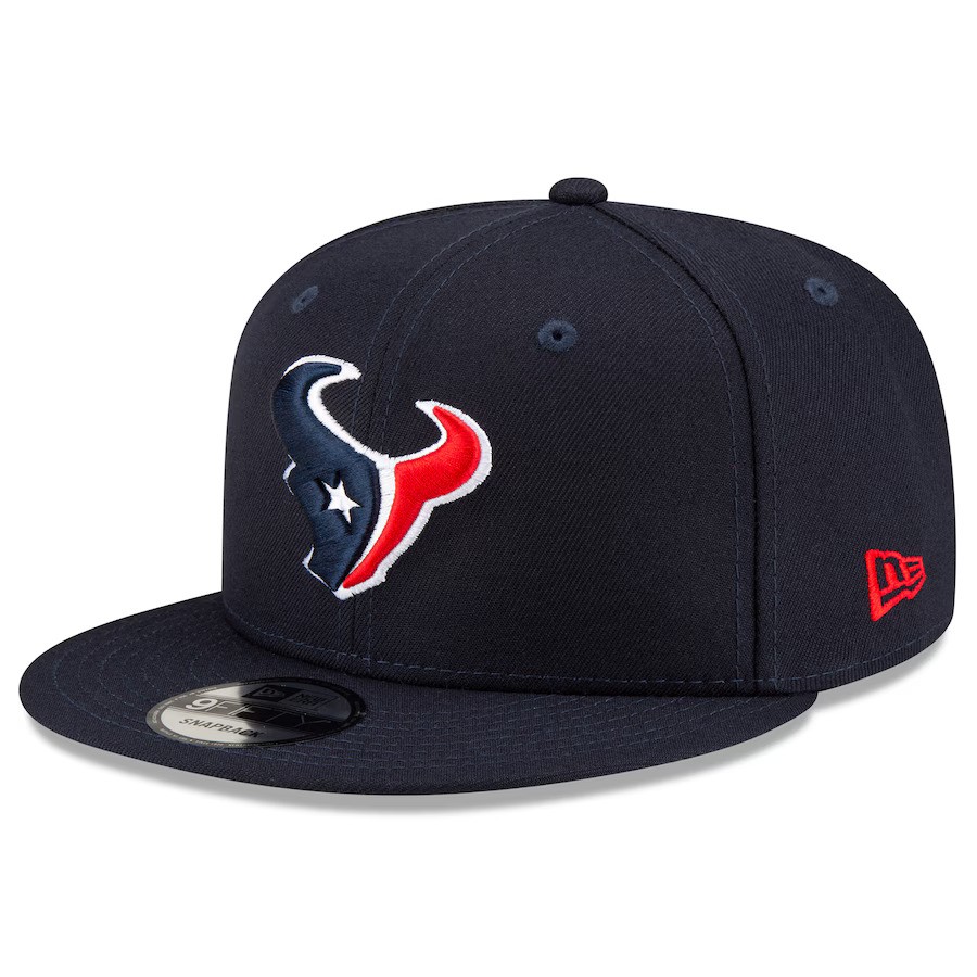 Houston Texans Navy Blue New Era Snapback Hat